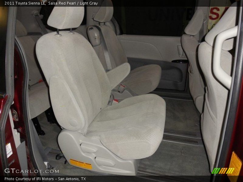 Salsa Red Pearl / Light Gray 2011 Toyota Sienna LE