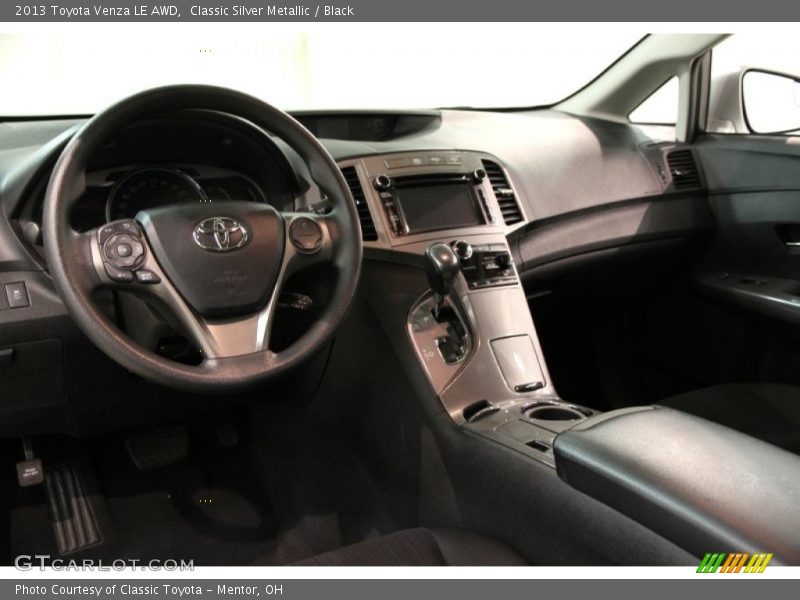 Classic Silver Metallic / Black 2013 Toyota Venza LE AWD