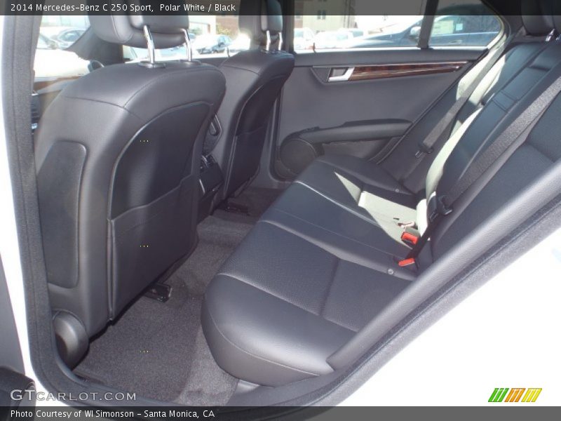 Polar White / Black 2014 Mercedes-Benz C 250 Sport
