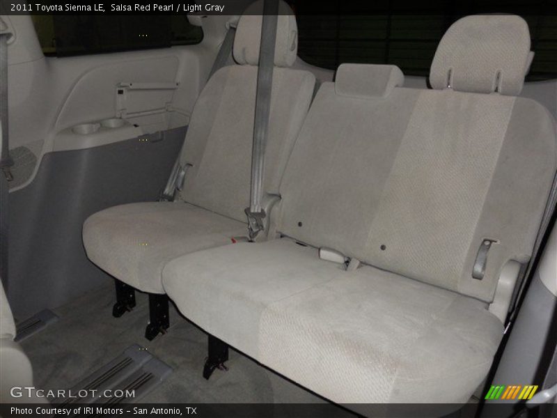 Salsa Red Pearl / Light Gray 2011 Toyota Sienna LE
