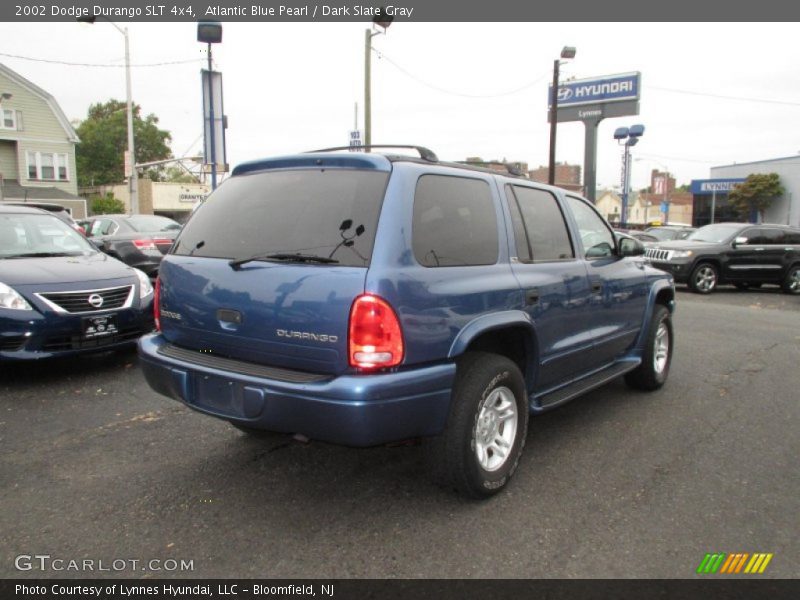 Atlantic Blue Pearl / Dark Slate Gray 2002 Dodge Durango SLT 4x4