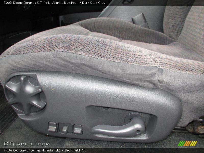 Atlantic Blue Pearl / Dark Slate Gray 2002 Dodge Durango SLT 4x4