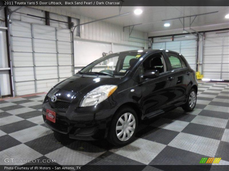 Black Sand Pearl / Dark Charcoal 2011 Toyota Yaris 5 Door Liftback