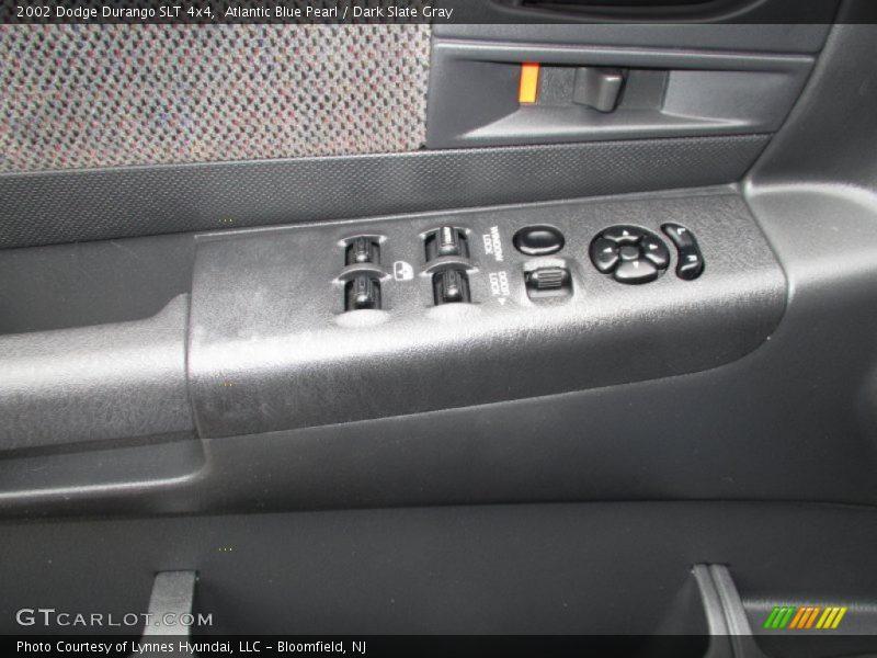 Atlantic Blue Pearl / Dark Slate Gray 2002 Dodge Durango SLT 4x4