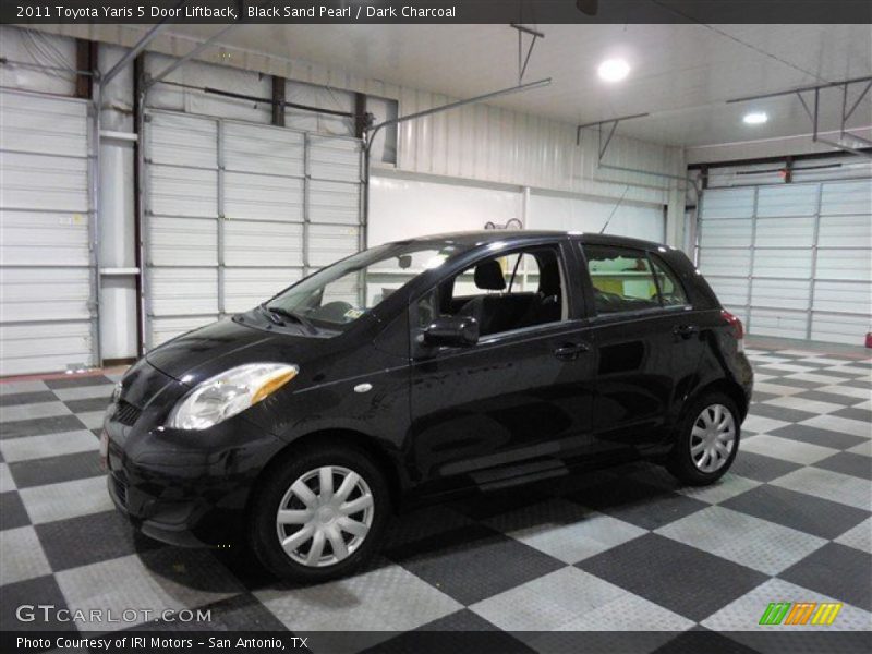 Black Sand Pearl / Dark Charcoal 2011 Toyota Yaris 5 Door Liftback