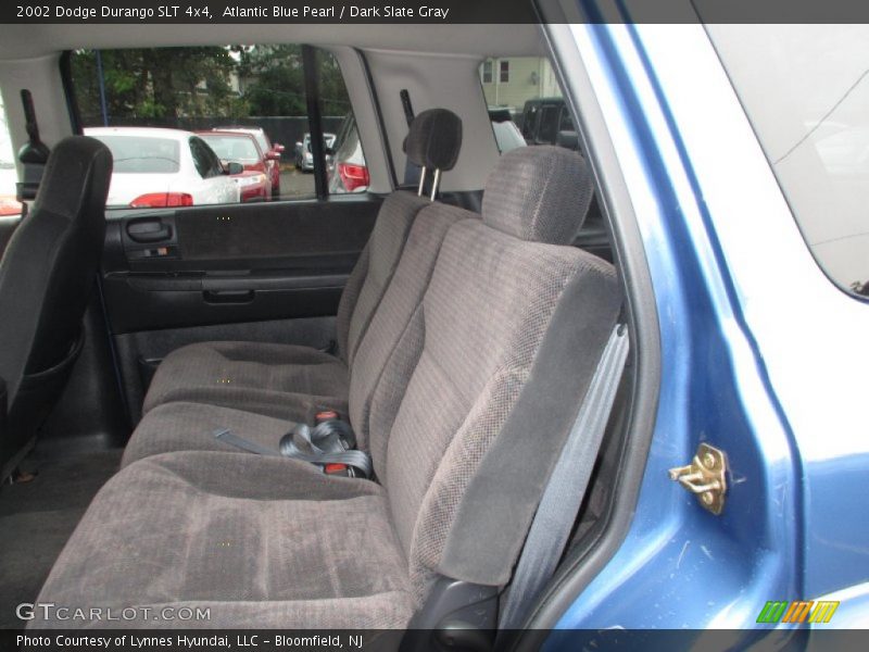 Atlantic Blue Pearl / Dark Slate Gray 2002 Dodge Durango SLT 4x4