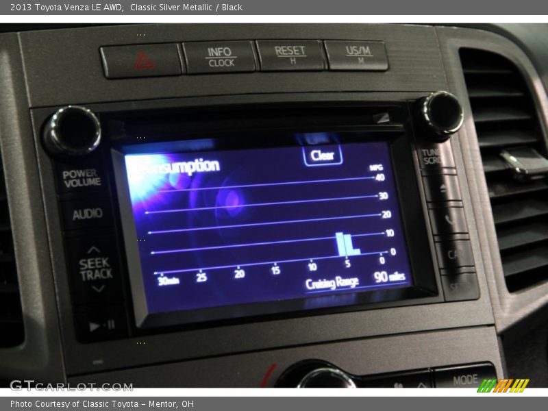 Classic Silver Metallic / Black 2013 Toyota Venza LE AWD