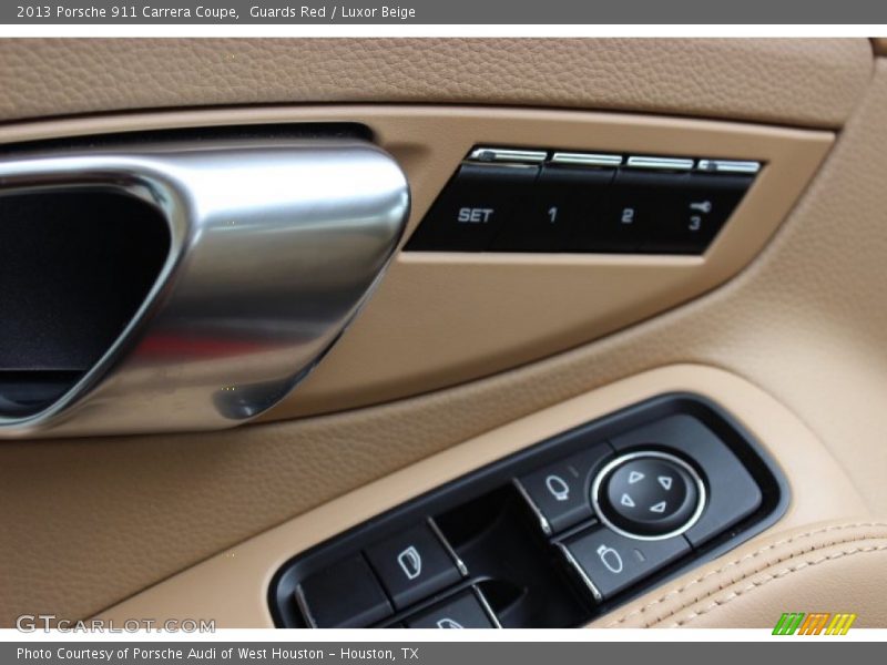 Guards Red / Luxor Beige 2013 Porsche 911 Carrera Coupe