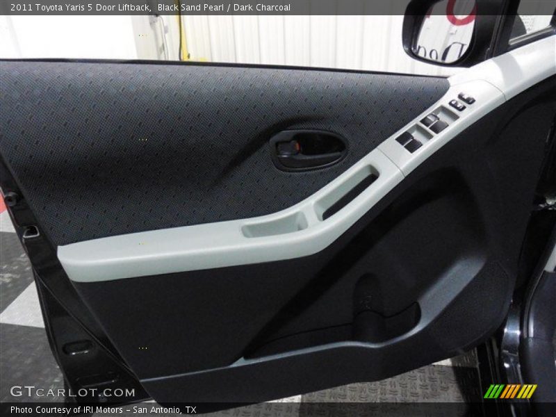Black Sand Pearl / Dark Charcoal 2011 Toyota Yaris 5 Door Liftback