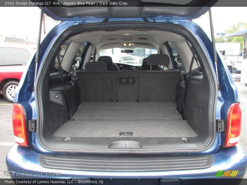Atlantic Blue Pearl / Dark Slate Gray 2002 Dodge Durango SLT 4x4