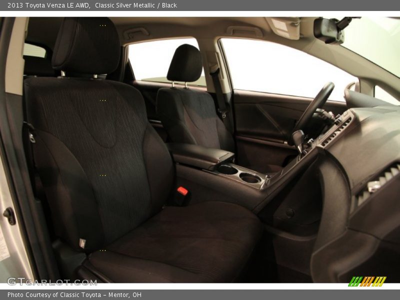 Classic Silver Metallic / Black 2013 Toyota Venza LE AWD