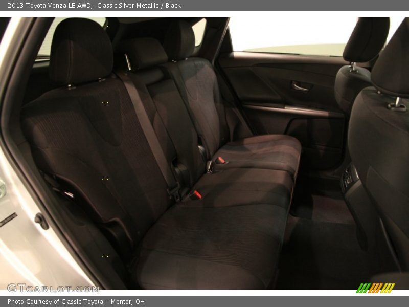 Classic Silver Metallic / Black 2013 Toyota Venza LE AWD