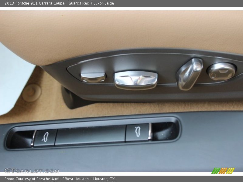 Guards Red / Luxor Beige 2013 Porsche 911 Carrera Coupe