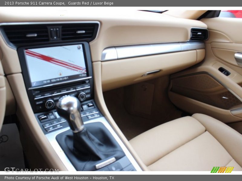 Guards Red / Luxor Beige 2013 Porsche 911 Carrera Coupe