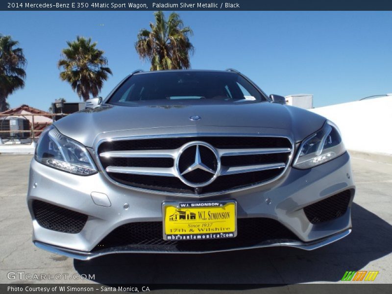 Paladium Silver Metallic / Black 2014 Mercedes-Benz E 350 4Matic Sport Wagon