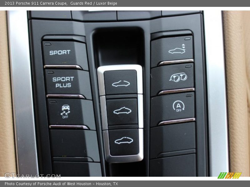 Guards Red / Luxor Beige 2013 Porsche 911 Carrera Coupe