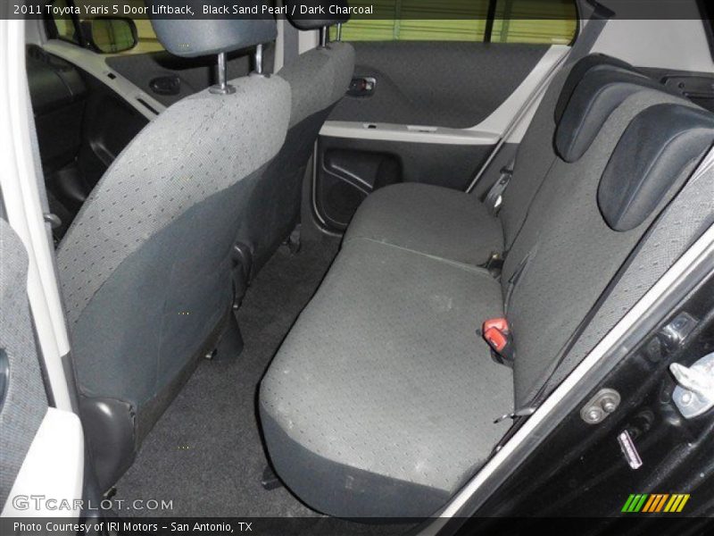 Black Sand Pearl / Dark Charcoal 2011 Toyota Yaris 5 Door Liftback