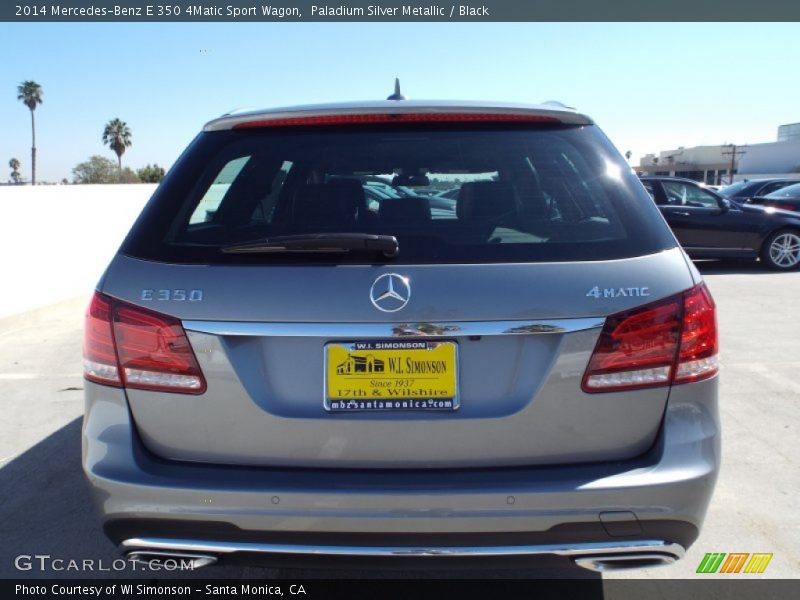 Paladium Silver Metallic / Black 2014 Mercedes-Benz E 350 4Matic Sport Wagon