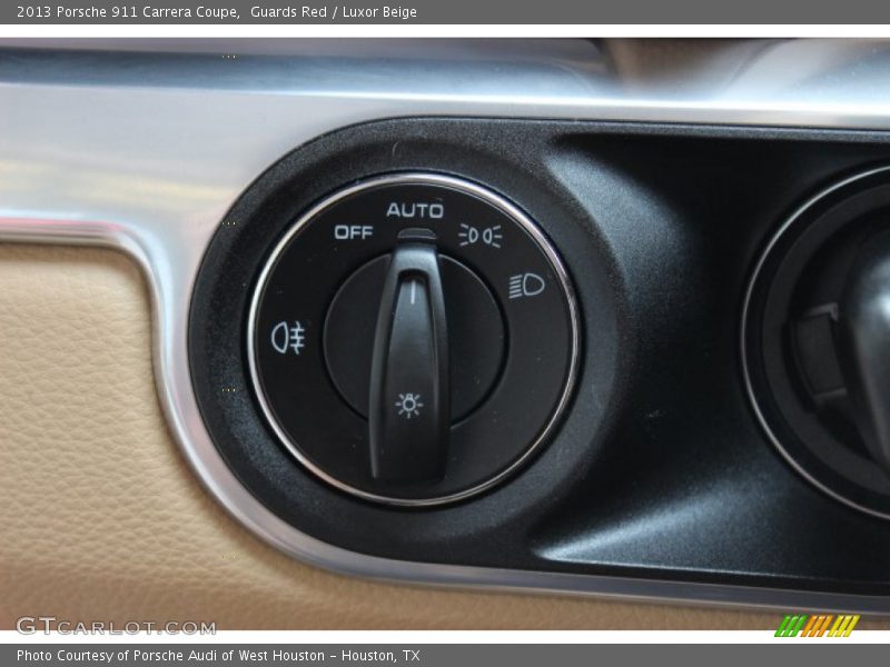 Guards Red / Luxor Beige 2013 Porsche 911 Carrera Coupe
