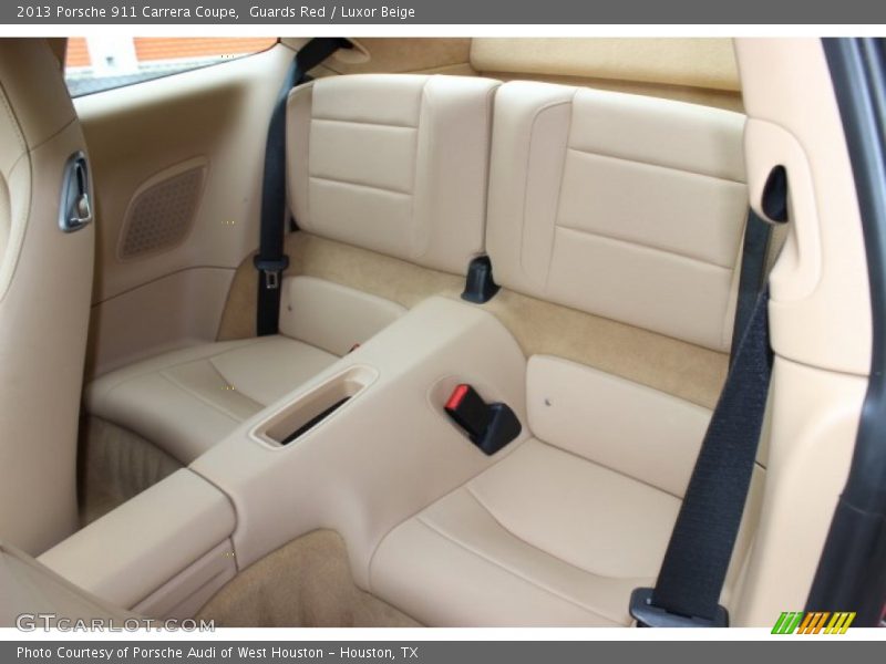 Guards Red / Luxor Beige 2013 Porsche 911 Carrera Coupe