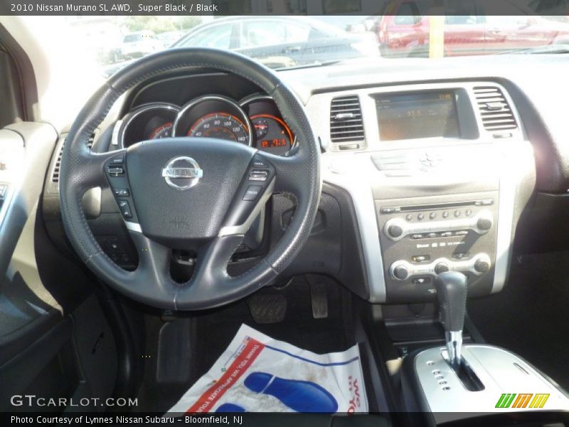 Super Black / Black 2010 Nissan Murano SL AWD