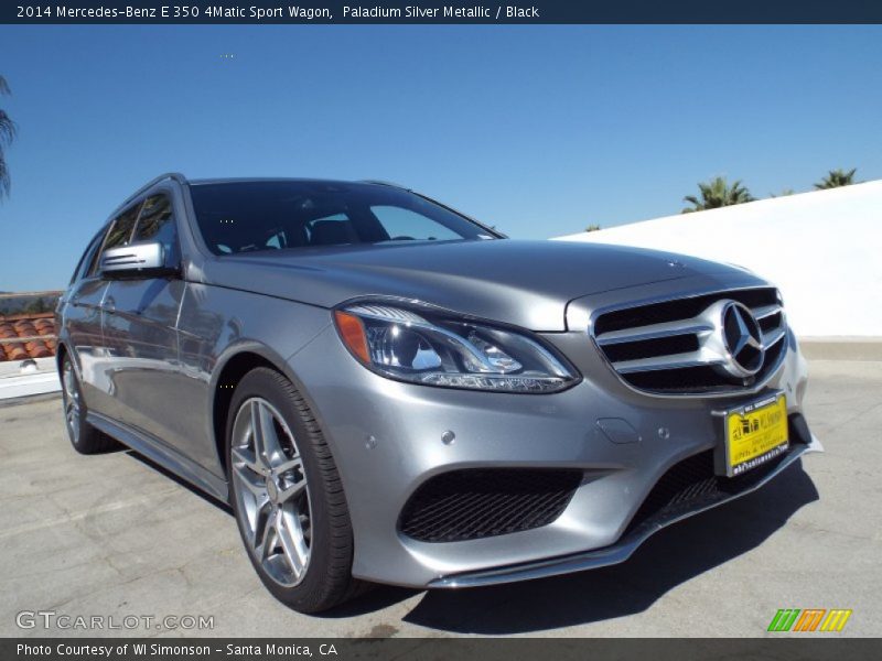 Paladium Silver Metallic / Black 2014 Mercedes-Benz E 350 4Matic Sport Wagon