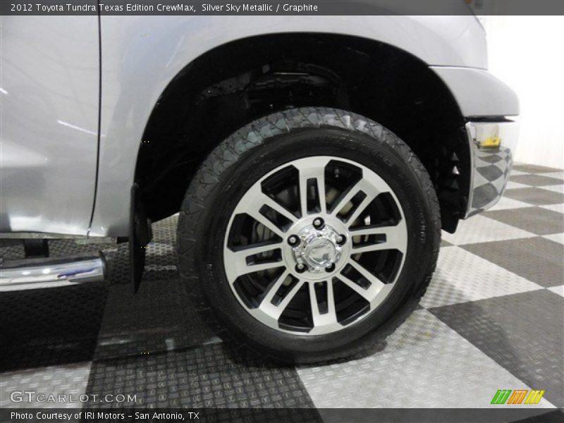 Silver Sky Metallic / Graphite 2012 Toyota Tundra Texas Edition CrewMax