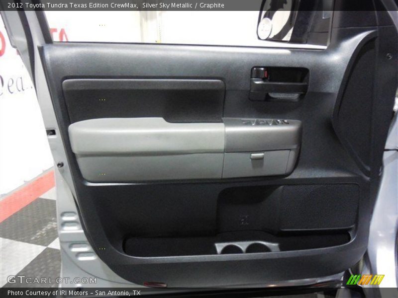 Silver Sky Metallic / Graphite 2012 Toyota Tundra Texas Edition CrewMax