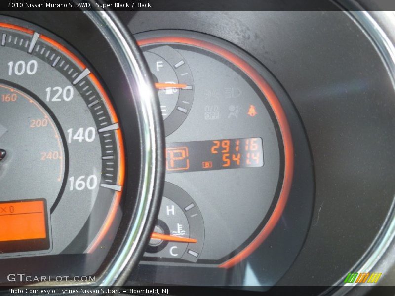 Super Black / Black 2010 Nissan Murano SL AWD