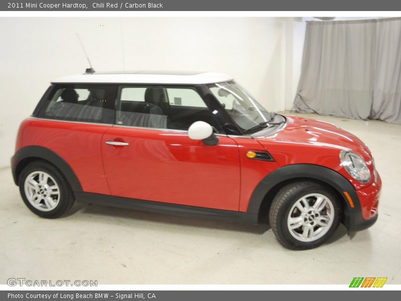 Chili Red / Carbon Black 2011 Mini Cooper Hardtop