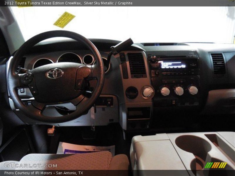 Silver Sky Metallic / Graphite 2012 Toyota Tundra Texas Edition CrewMax