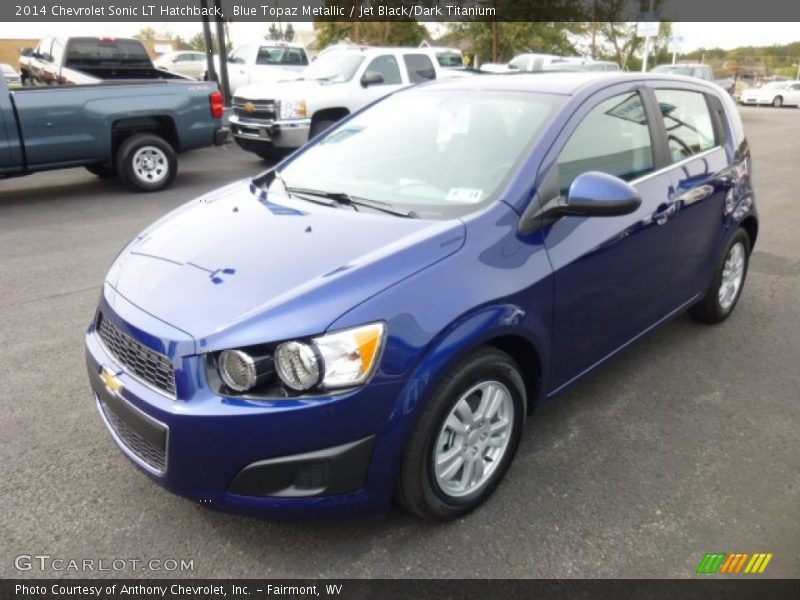 Front 3/4 View of 2014 Sonic LT Hatchback