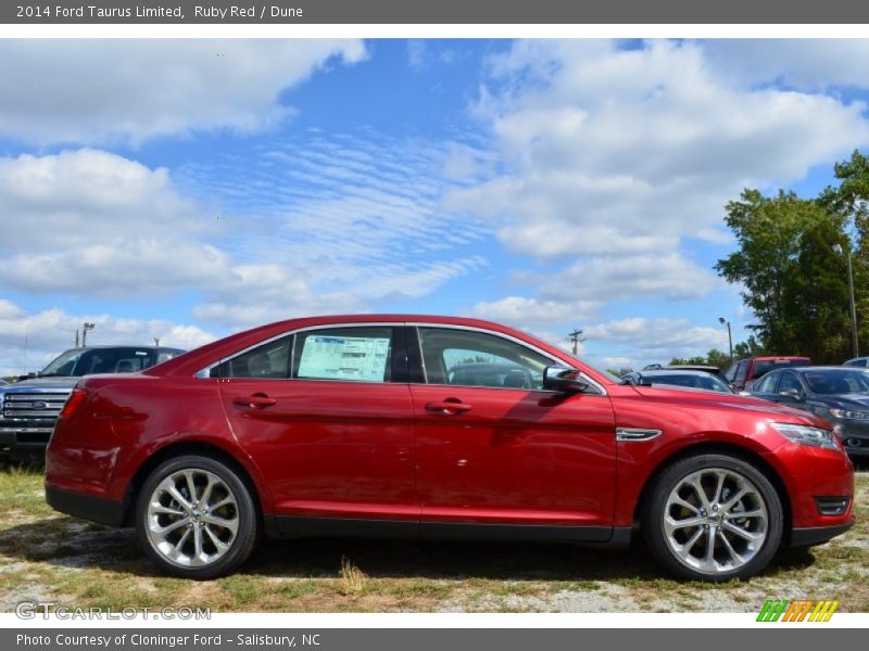  2014 Taurus Limited Ruby Red