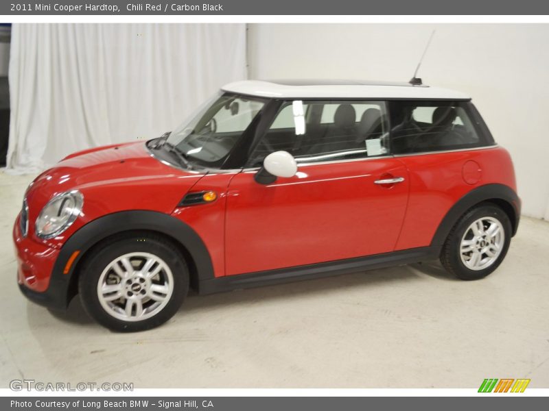 Chili Red / Carbon Black 2011 Mini Cooper Hardtop