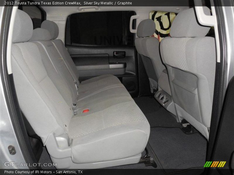 Silver Sky Metallic / Graphite 2012 Toyota Tundra Texas Edition CrewMax