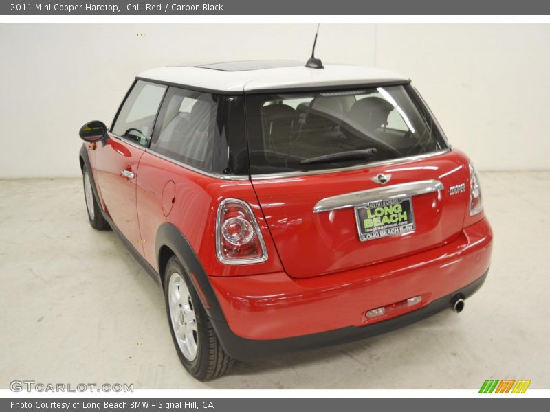 Chili Red / Carbon Black 2011 Mini Cooper Hardtop