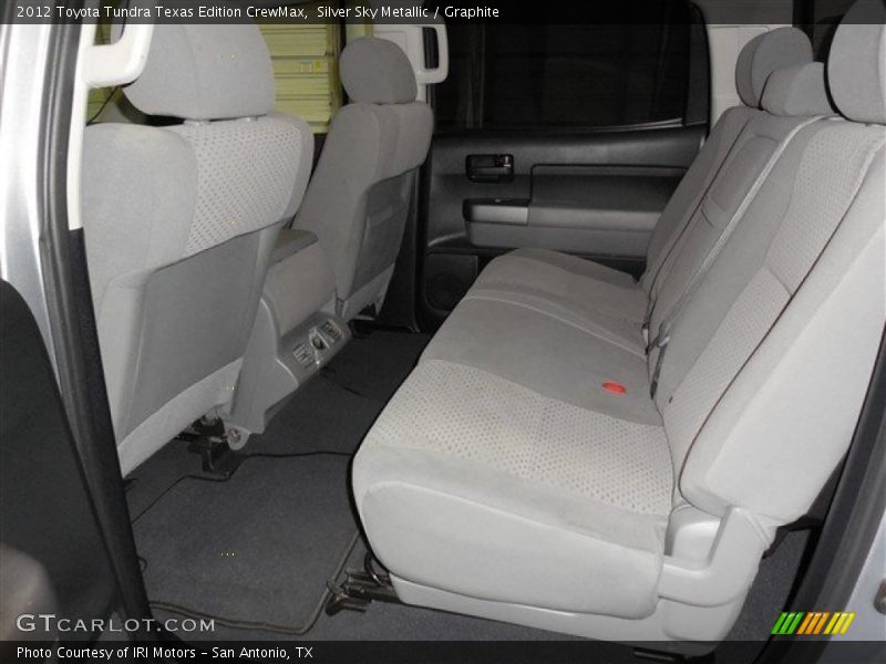 Silver Sky Metallic / Graphite 2012 Toyota Tundra Texas Edition CrewMax