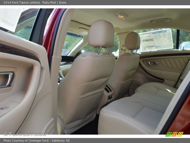 Ruby Red / Dune 2014 Ford Taurus Limited