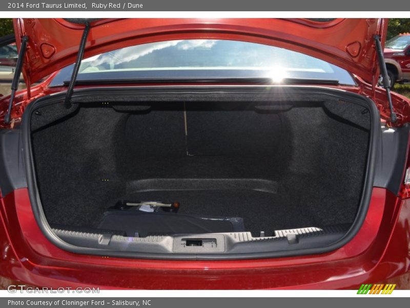  2014 Taurus Limited Trunk