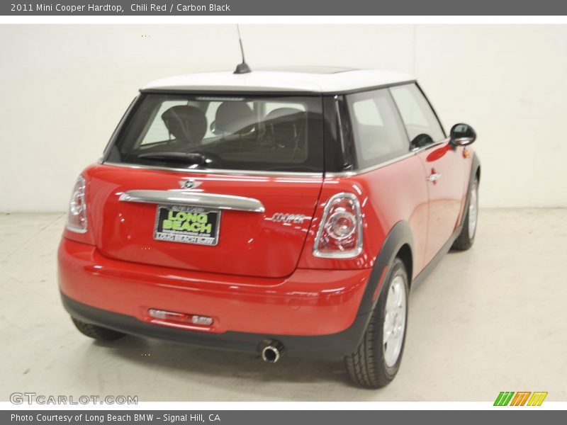 Chili Red / Carbon Black 2011 Mini Cooper Hardtop