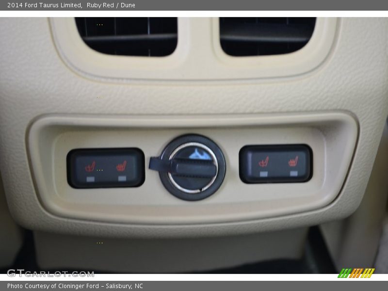 Ruby Red / Dune 2014 Ford Taurus Limited