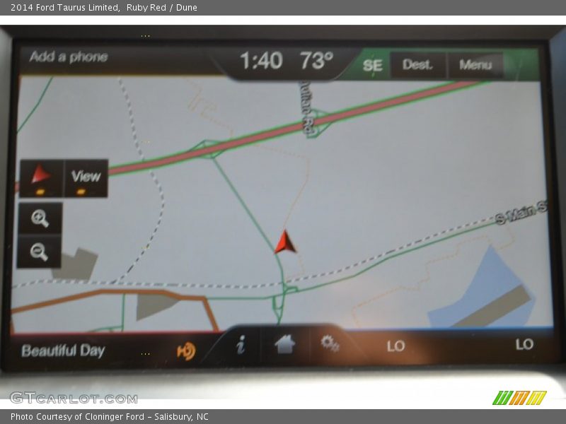Ruby Red / Dune 2014 Ford Taurus Limited