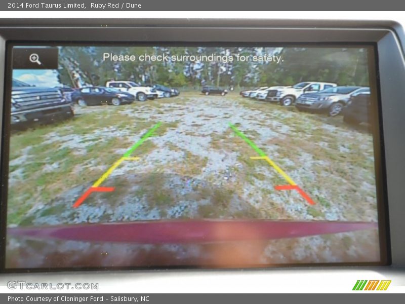 Ruby Red / Dune 2014 Ford Taurus Limited