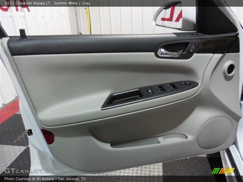 Summit White / Gray 2012 Chevrolet Impala LT
