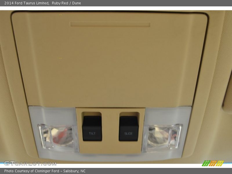 Ruby Red / Dune 2014 Ford Taurus Limited