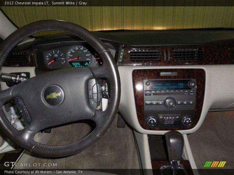 Summit White / Gray 2012 Chevrolet Impala LT