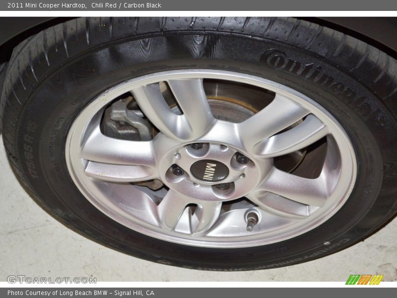 Chili Red / Carbon Black 2011 Mini Cooper Hardtop