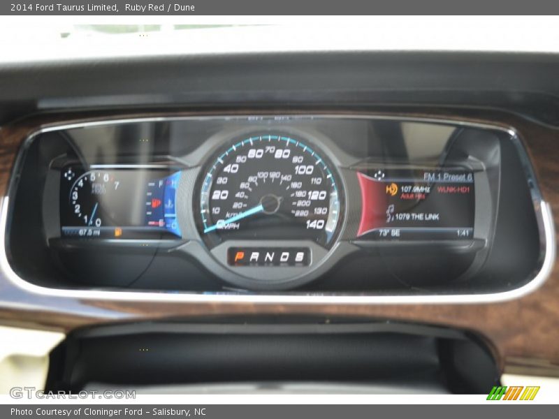 Ruby Red / Dune 2014 Ford Taurus Limited