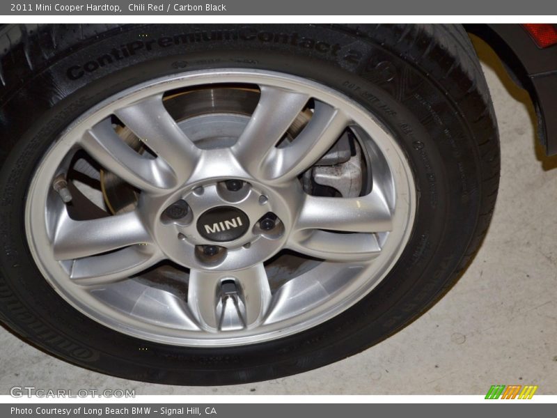Chili Red / Carbon Black 2011 Mini Cooper Hardtop