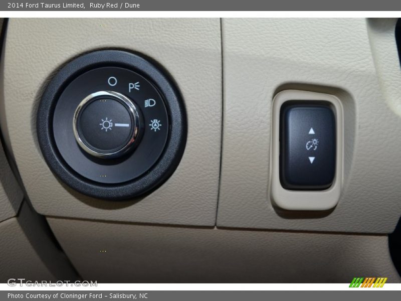 Ruby Red / Dune 2014 Ford Taurus Limited